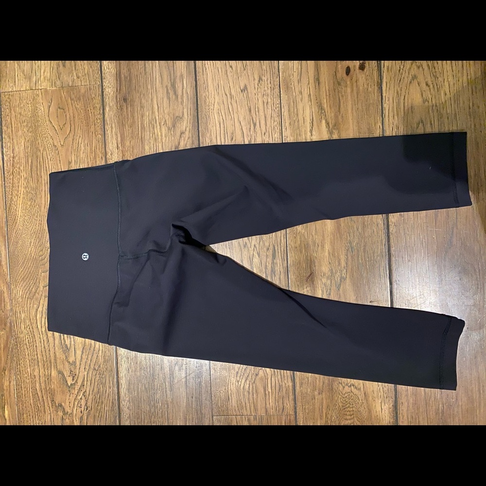 Lululemon align 21” cropped leggings black